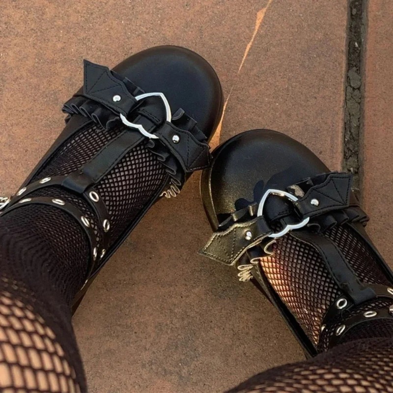 Shoes Women Pumps - أحذية ماري جينز نسائية جديدة بكعب