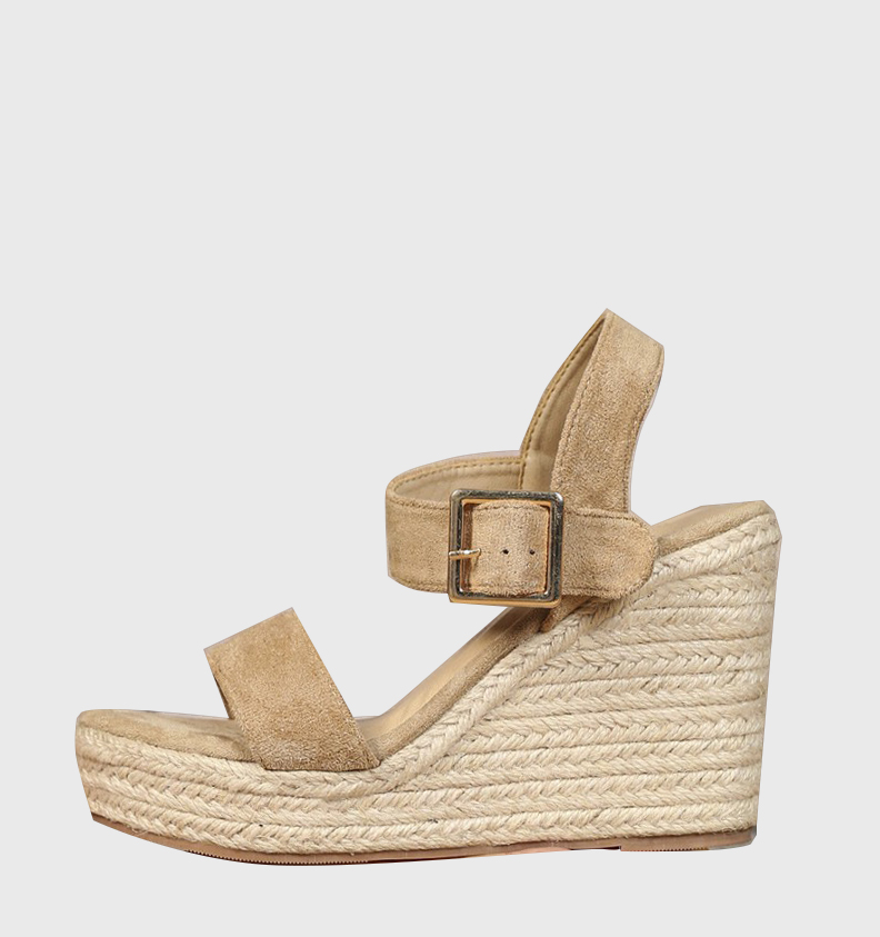Espadrille Wedge Shoes - أحذية نسائية من LIHUAMAO بنعل خارجي
