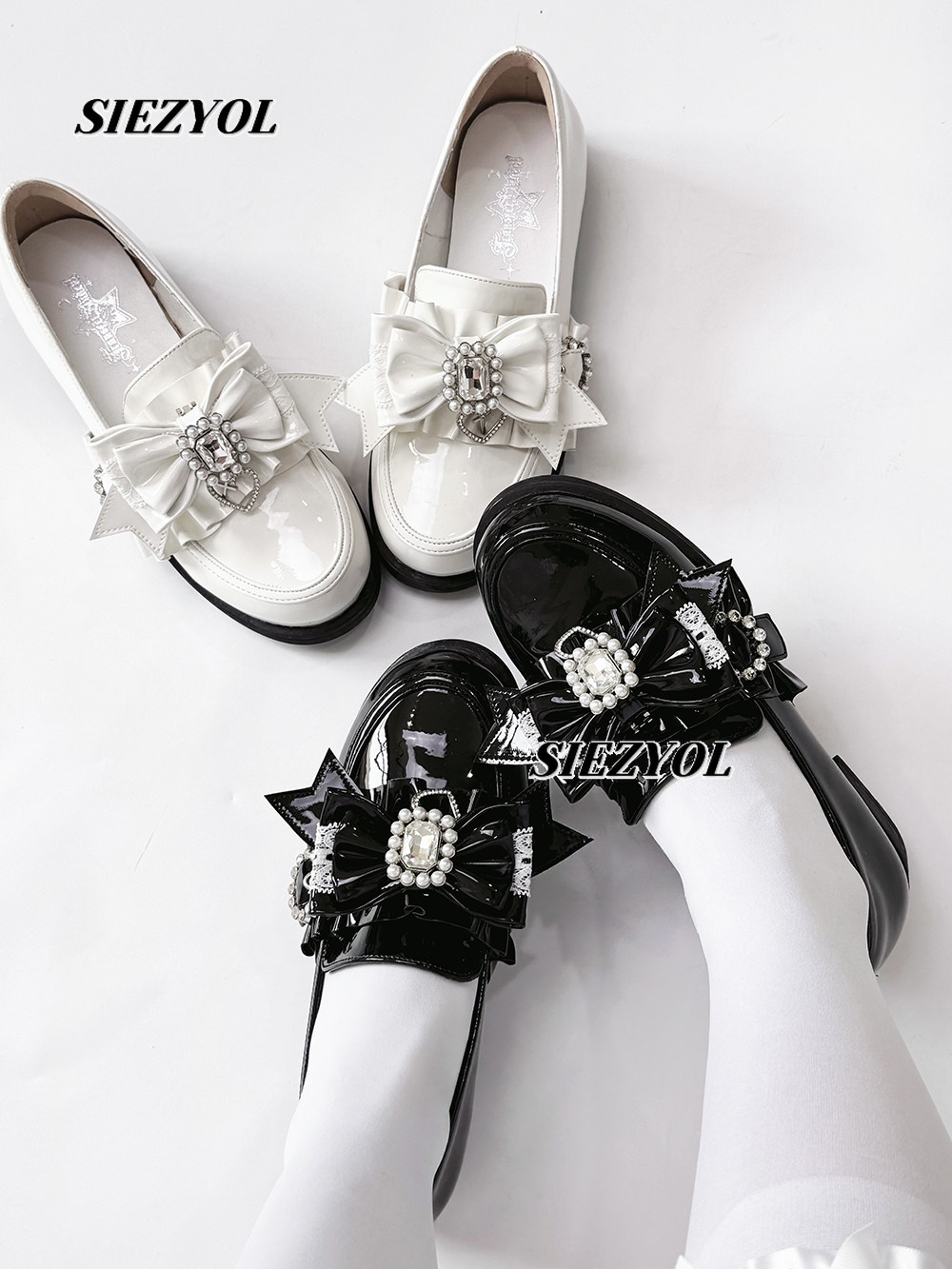 Shoes Women Pumps - أحذية جلدية كاجوال على الطراز الياباني