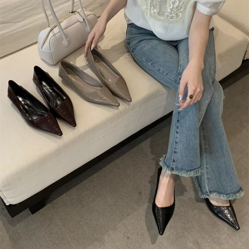 Women Shoes Sandals - أحذية نسائية صيفية بمقدمة مدببة، صنادل