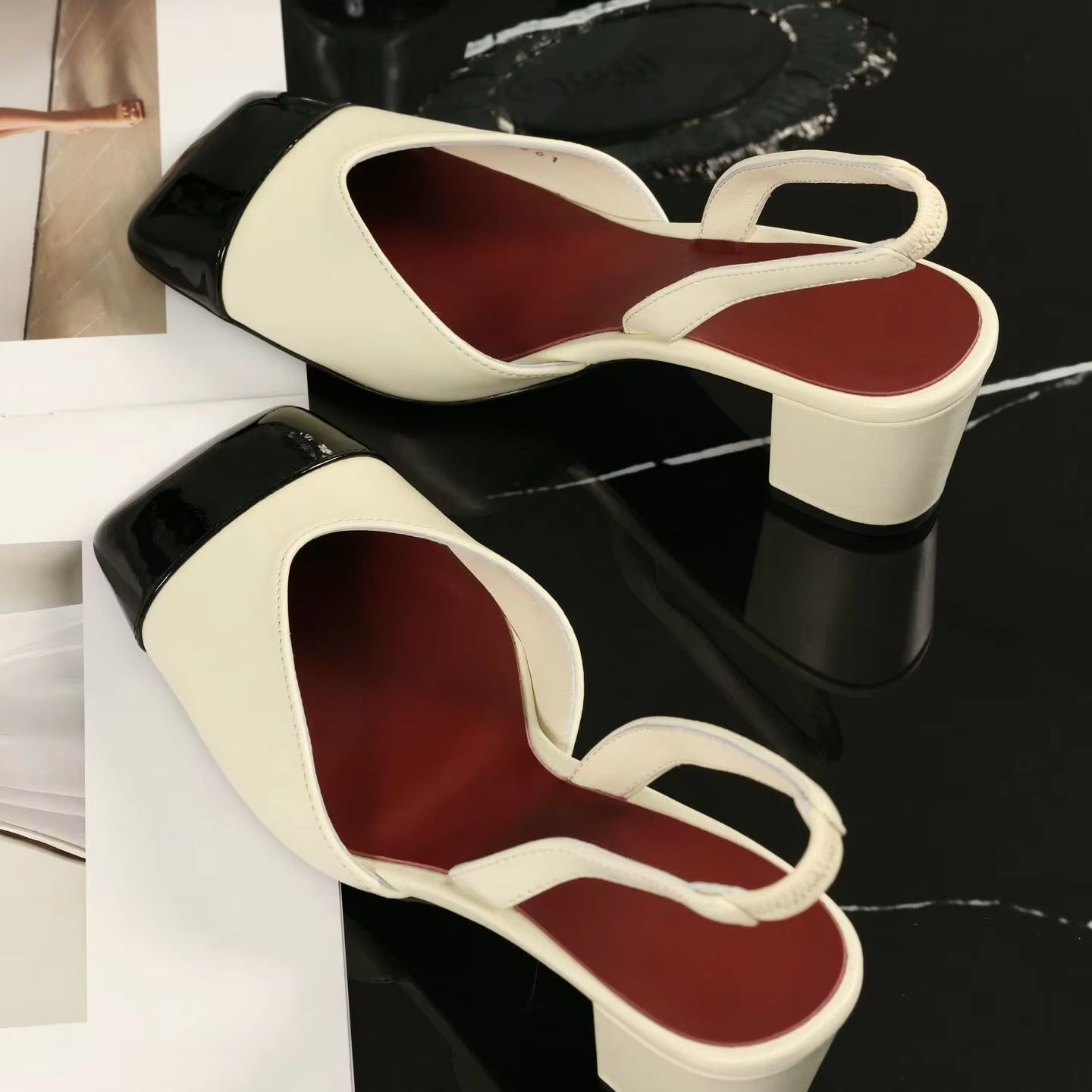 أحذية نسائية بكعب عالٍ مفتوحة  - مراجعة Women Shoes Sandals وسعره