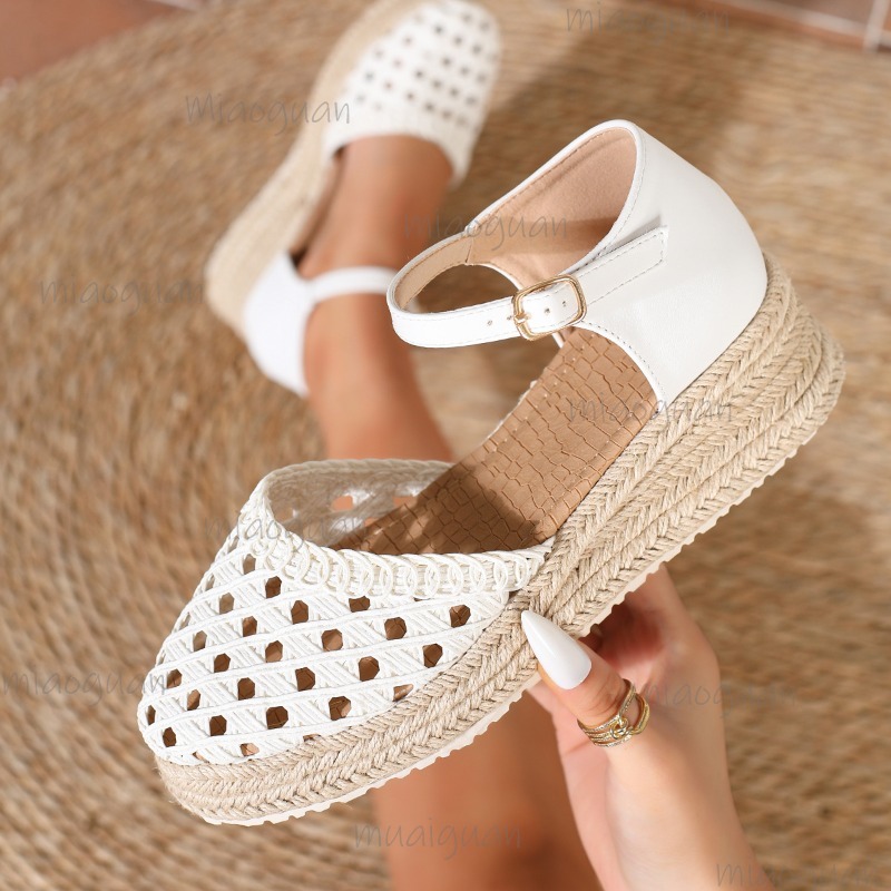 صنادل نسائية بوهو بكعب ويدج من - مراجعة Espadrille Wedge Shoes وسعره