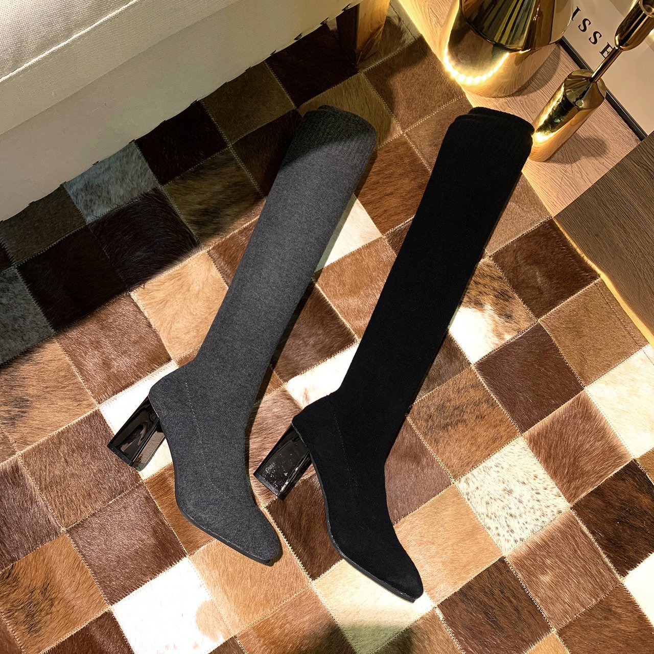 أحذية جوارب نسائية جديدة 2026، - مراجعة Sock Boot Women وسعره