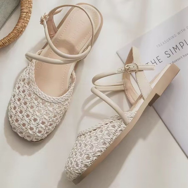 صنادل نسائية على الطراز الفرنس - مراجعة Women Shoes Sandals وسعره