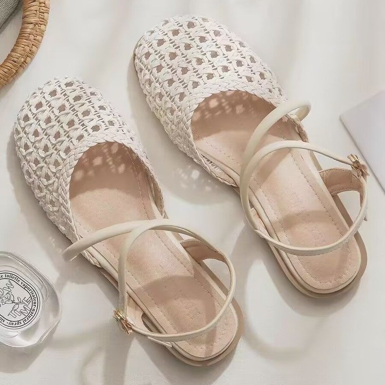 صنادل نسائية على الطراز الفرنس - مراجعة Women Shoes Sandals وسعره