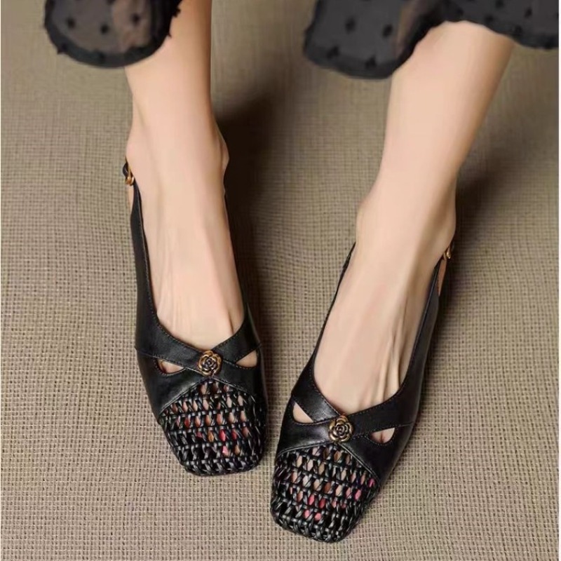 صندل نسائي بمقدمة مغلقة على ال - مراجعة Women Shoes Sandals وسعره