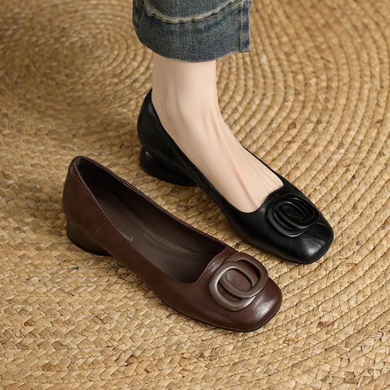 أحذية نسائية على الطراز الفرنس - مراجعة Shoes Women Pumps وسعره