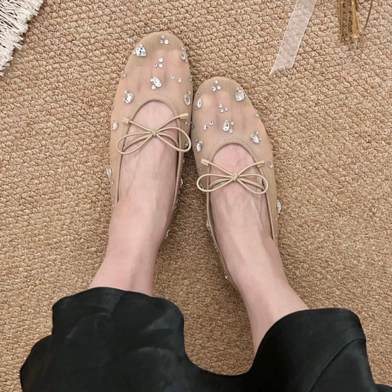 أحذية نسائية أنيقة للصيف مزينة - مراجعة Shoes Women Pumps وسعره