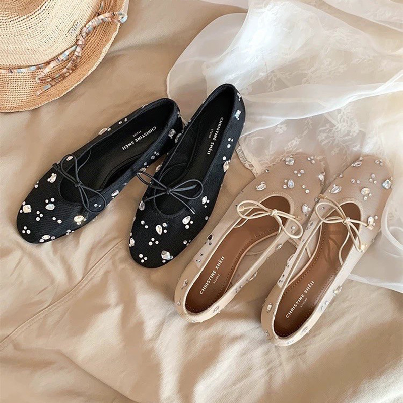 أحذية نسائية أنيقة للصيف مزينة - مراجعة Shoes Women Pumps وسعره