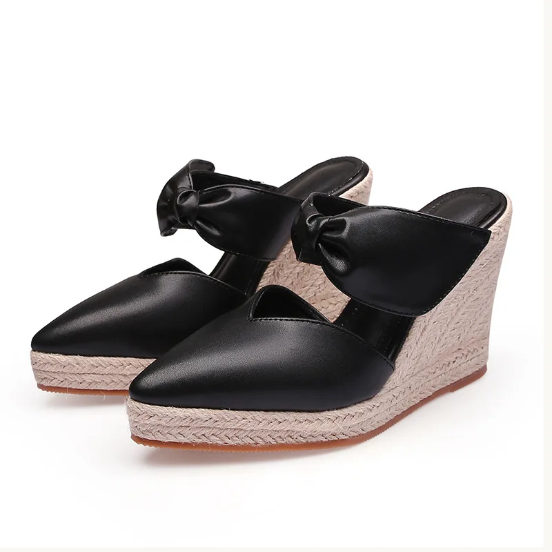 المرأة صنادل عالية الكعب إسباد - مراجعة Espadrille Wedge Shoes وسعره