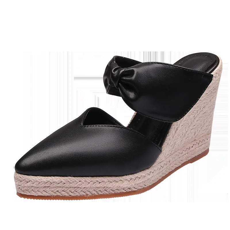 المرأة صنادل عالية الكعب إسباد - مراجعة Espadrille Wedge Shoes وسعره