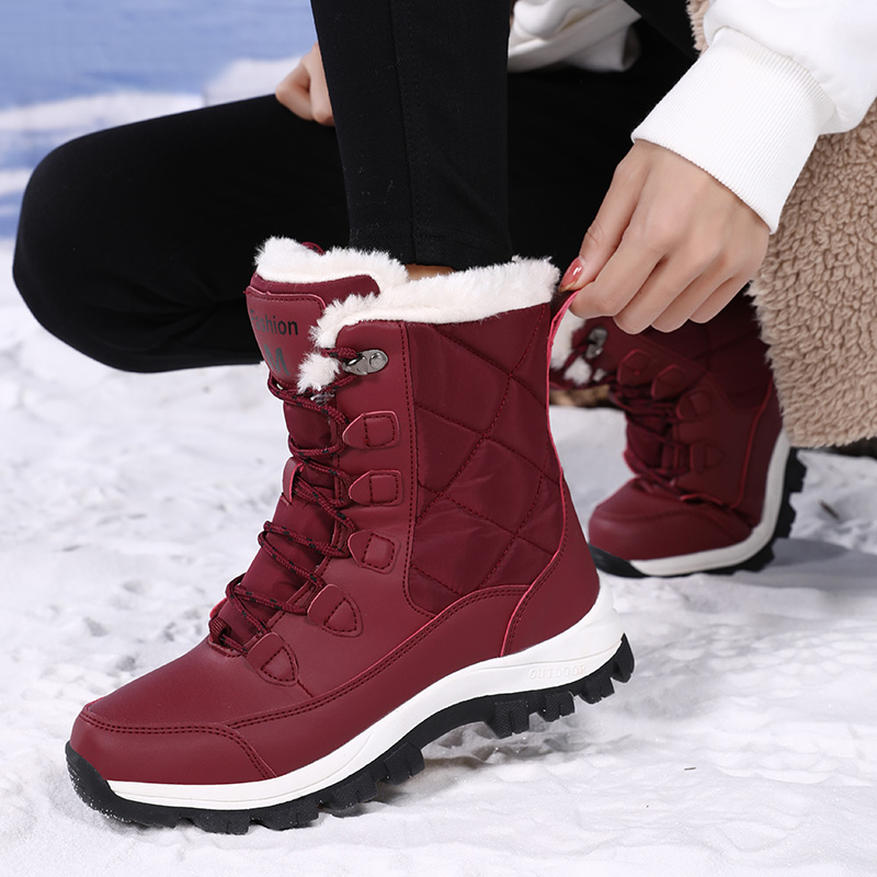 أحذية شتوية نسائية عالية الرقب - مراجعة Women'S Shoes Hike وسعره