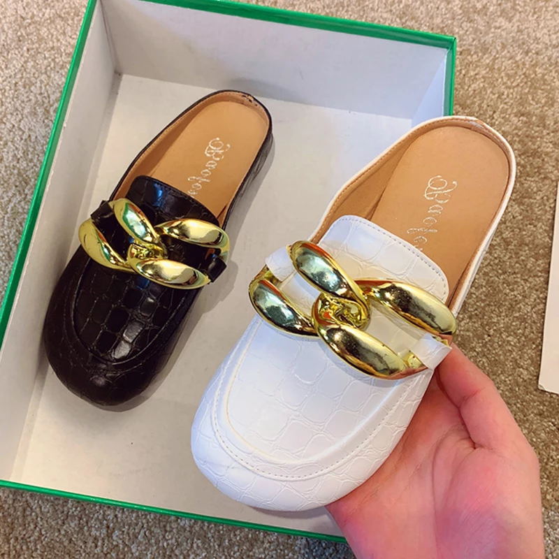 شباشب نسائية عصرية مقاس كبير ص - مراجعة Gold Chain Sandal وسعره