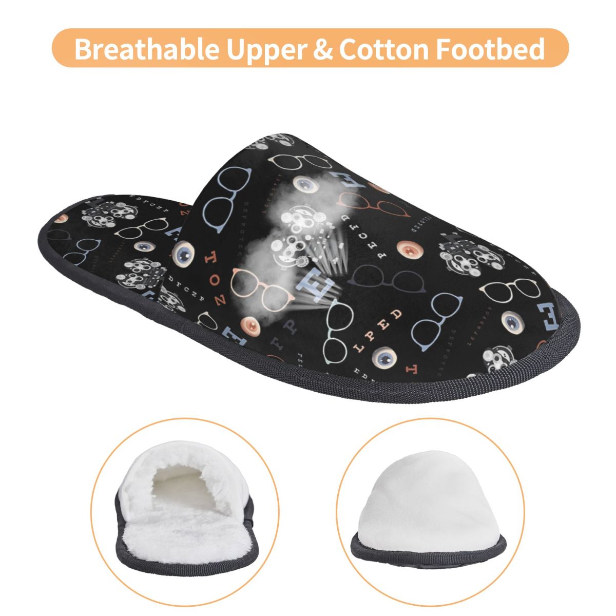 شباشب نسائية مطبوعة حسب الطلب  - مراجعة Women Shoes Chart Size وسعره