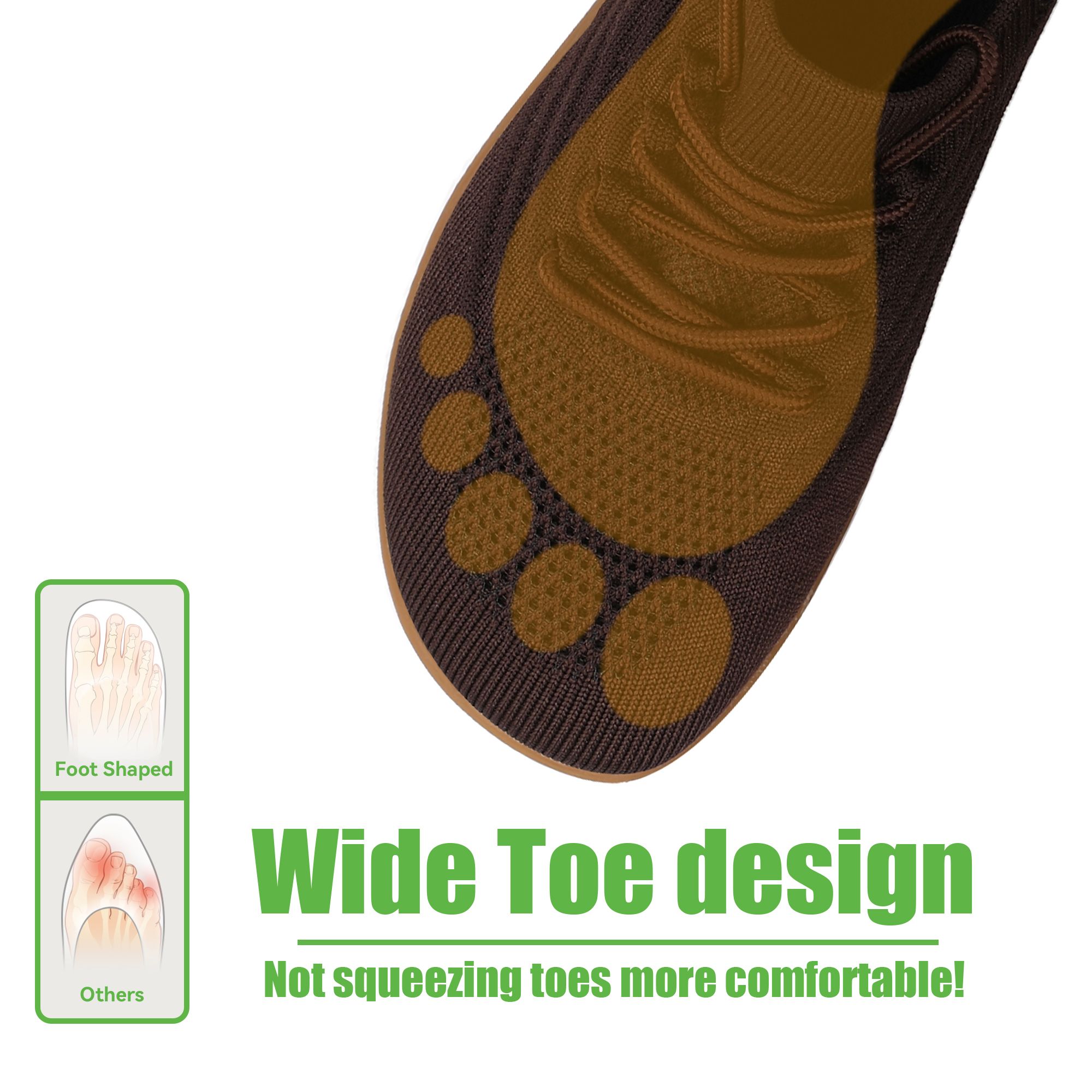 أحذية نسائية واسعة عند الأصابع - مراجعة Women'S Shoes X Wide وسعره