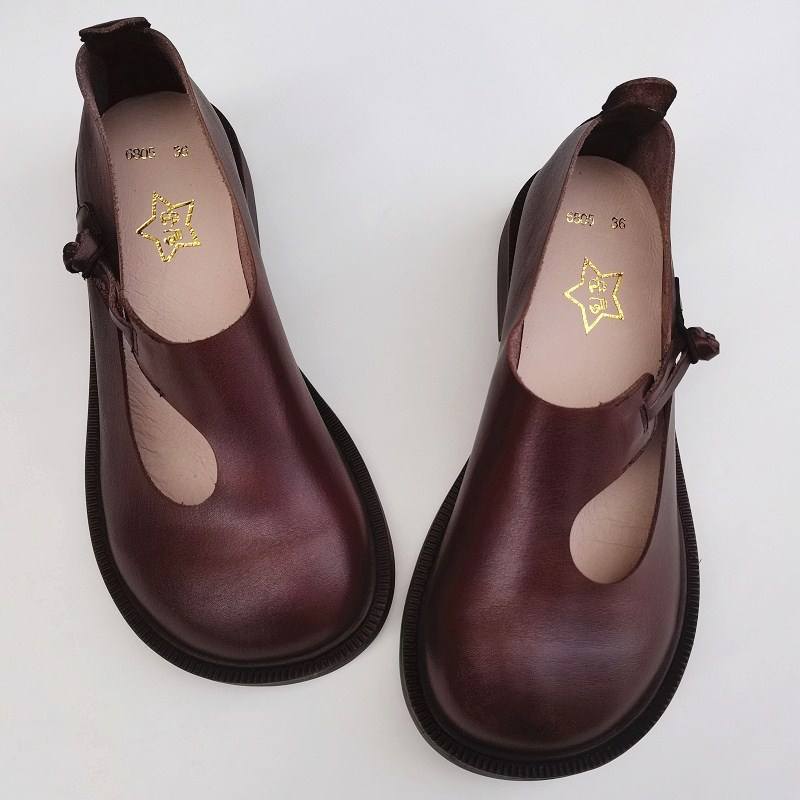 Careaymade-جلد طبيعي أحذية كبي - مراجعة Shoes Women Pumps وسعره