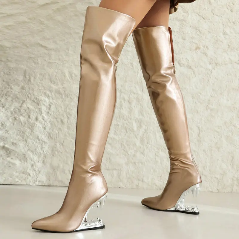 النمر الأسنان القرش الفم عالية - مراجعة Women'S Shoes X Wide وسعره