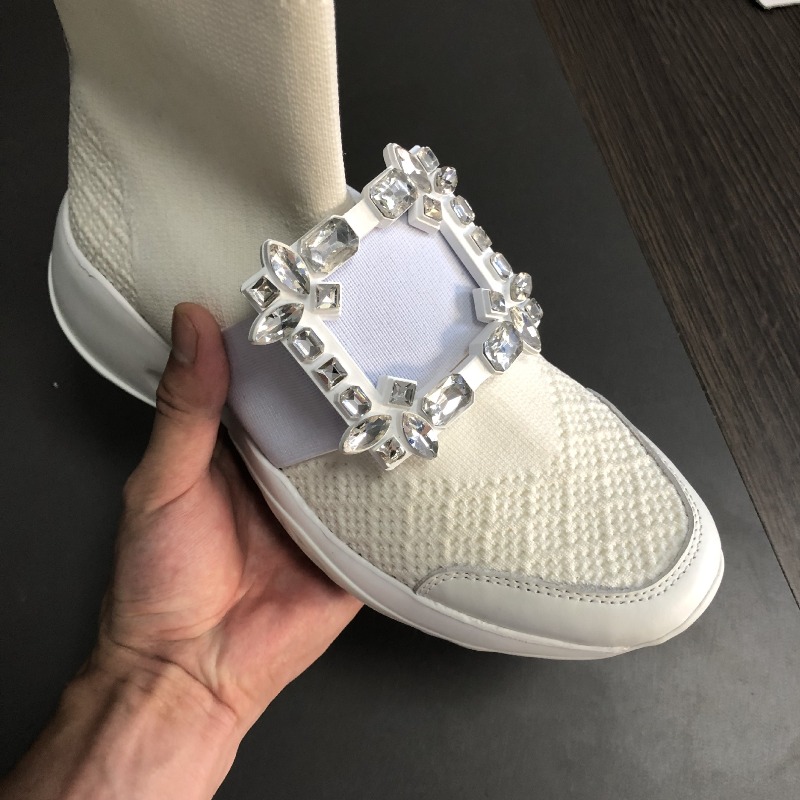 أحذية نسائية فاخرة من تصميم مص - مراجعة Sock Boot Women وسعره