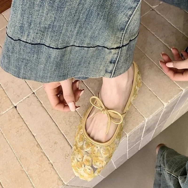 أحذية ماري جين شبكية جديدة بتص - مراجعة Shoes Women Pumps وسعره