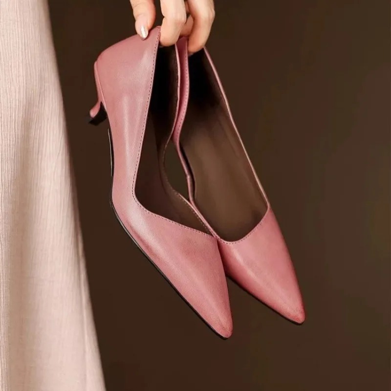 حذاء نسائي بكعب ستيليتو بمقدمة - مراجعة Shoes Women Pumps وسعره