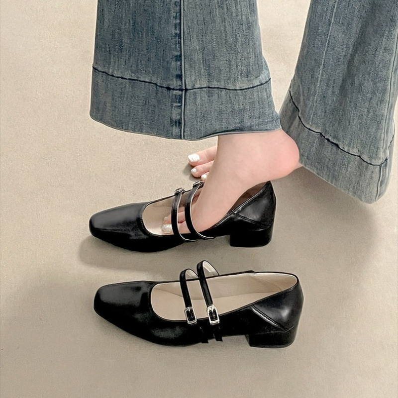 أحذية ماري جين نسائية فضية بكع - مراجعة Shoes Women Pumps وسعره