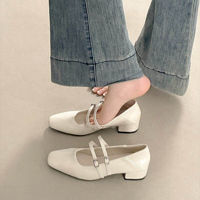 أحذية ماري جين نسائية فضية بكع - مراجعة Shoes Women Pumps وسعره
