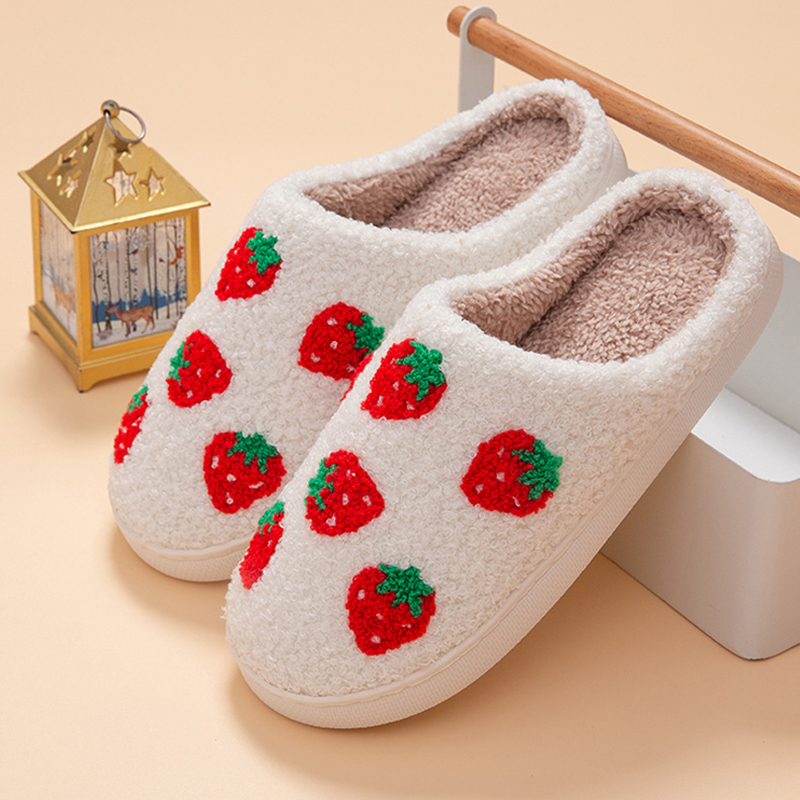 شباشب نسائية بتصميم الفراولة،  - مراجعة Women'S Shoes For Fall وسعره
