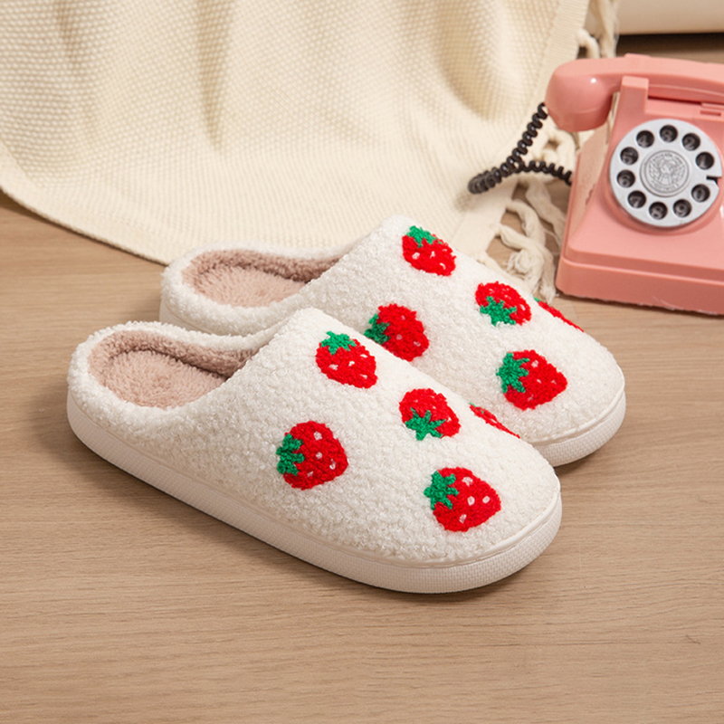 شباشب نسائية بتصميم الفراولة،  - مراجعة Women'S Shoes For Fall وسعره