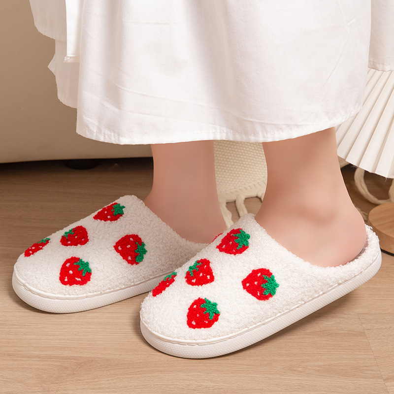 شباشب نسائية بتصميم الفراولة،  - مراجعة Women'S Shoes For Fall وسعره