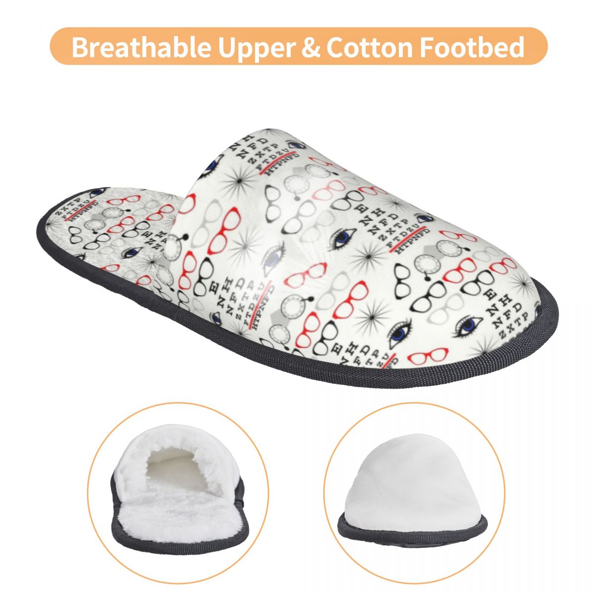 شباشب منزلية مخصصة مضحكة بتصمي - مراجعة Women Shoes Chart Size وسعره